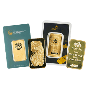 1 oz Gold Bar - Our Choice