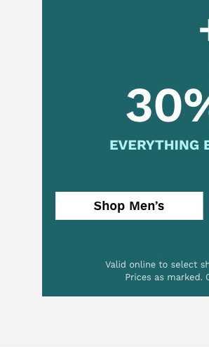 Shop Men's 30% off styles