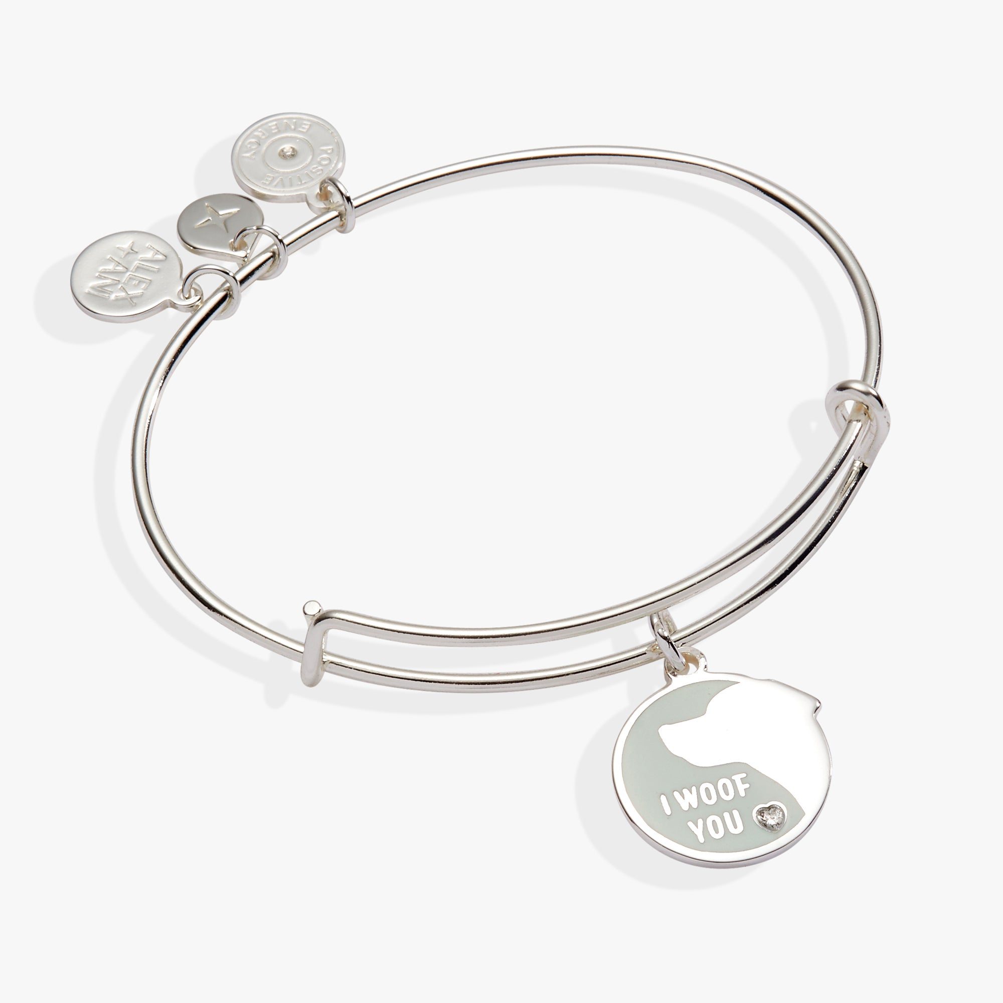 Image of Dog 'I Woof You' Bangle