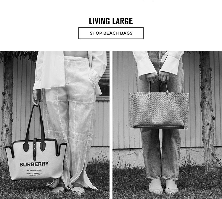 LIVING LARGE - SHOP BEACH BAGS