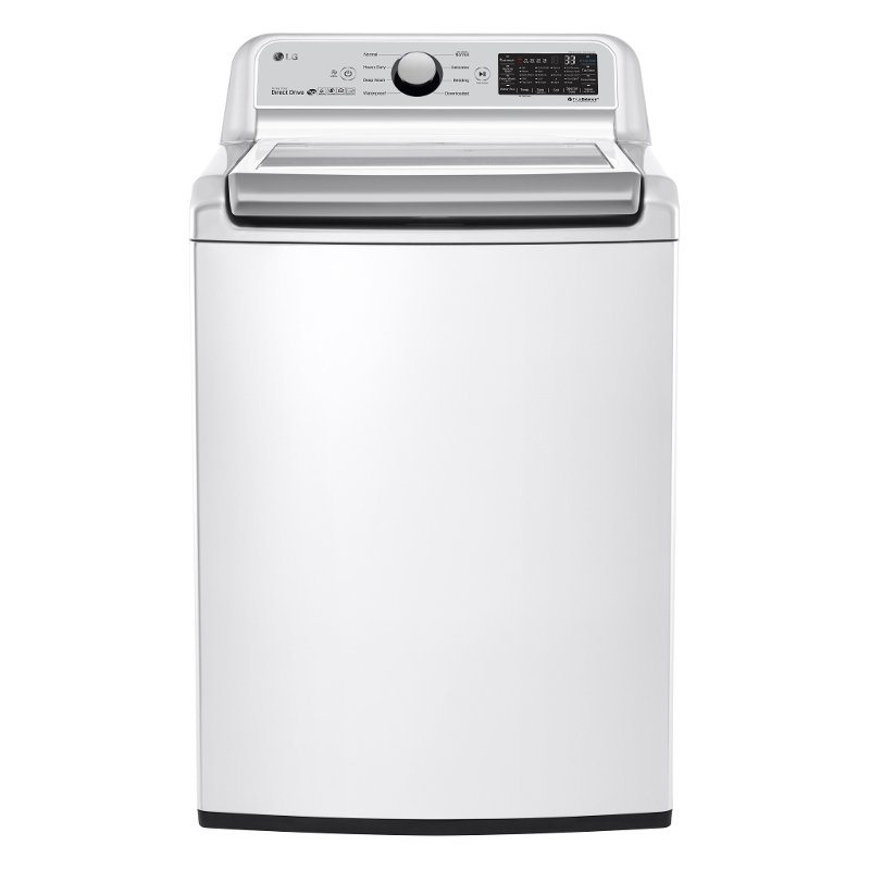 LG 5.0 cu. ft. Top Load Washer with TurboWash3D - White