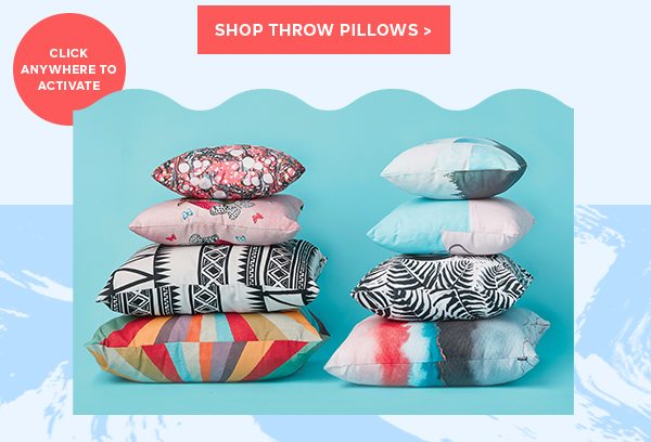 SHOP THROW PILLOWS