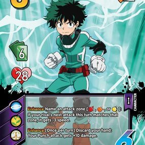 My Hero Academia Collectible Card Game Series 1 Unlimited | 10-Card Single-Pack Booster Pack | Trading Cards for Adults and Teens | Ages 14+ | 2 Players | Avg. Playtime 45+ Mins