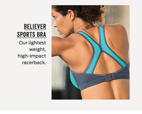 Shop the Believer Sports Bra >