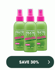 GARNIER FRUCTIS STYLE - MEGA FULL - SAVE 30 PERCENT >