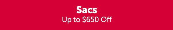SACS | Up to $650 Off