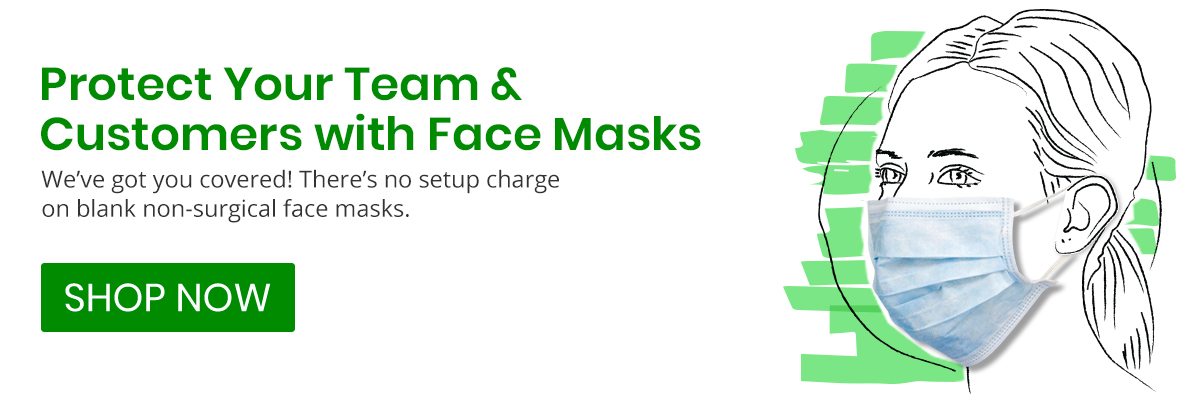 Protect your team & customers with face masks.