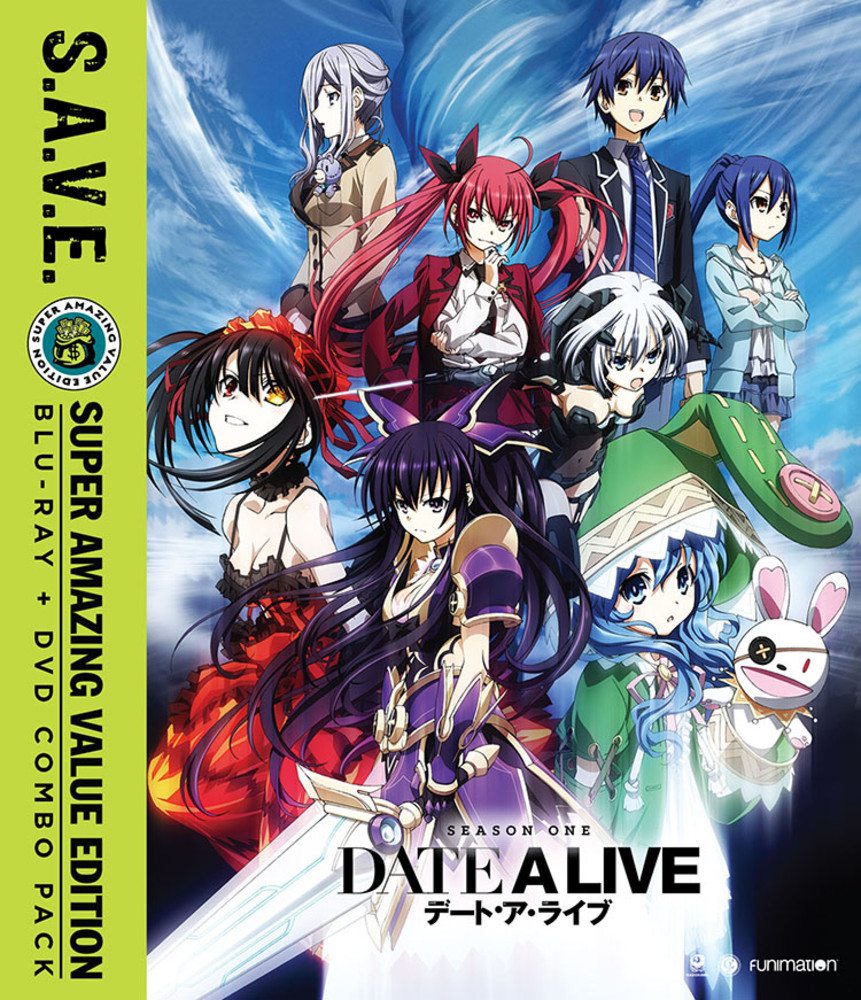 Date A Live Season 1 Blu-ray/DVD SAVE Edition