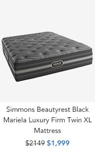 Shop Simmons Beautyrest Black Mariela Luxury Firm Twin XL Mattress