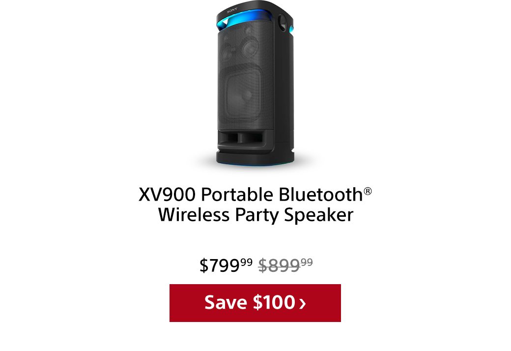 Xv900 Portable Bluetooth® Wireless Party Speaker | Save $100