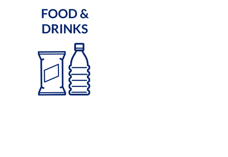 Food & Drinks. Shop Now.