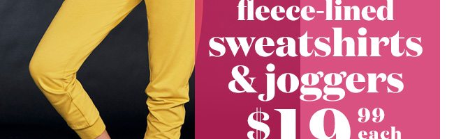 Sweatshirts & Joggers