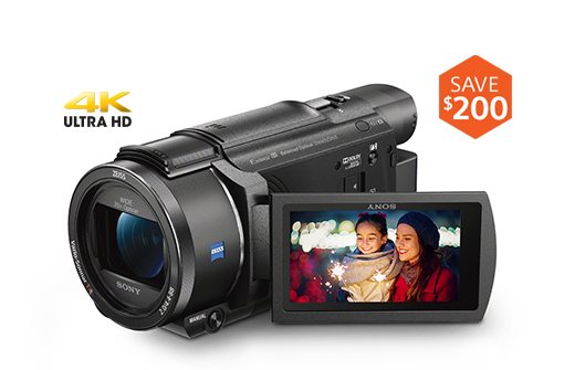 SAVE $200 | 4K ULTRA HD AX53 Camcorder