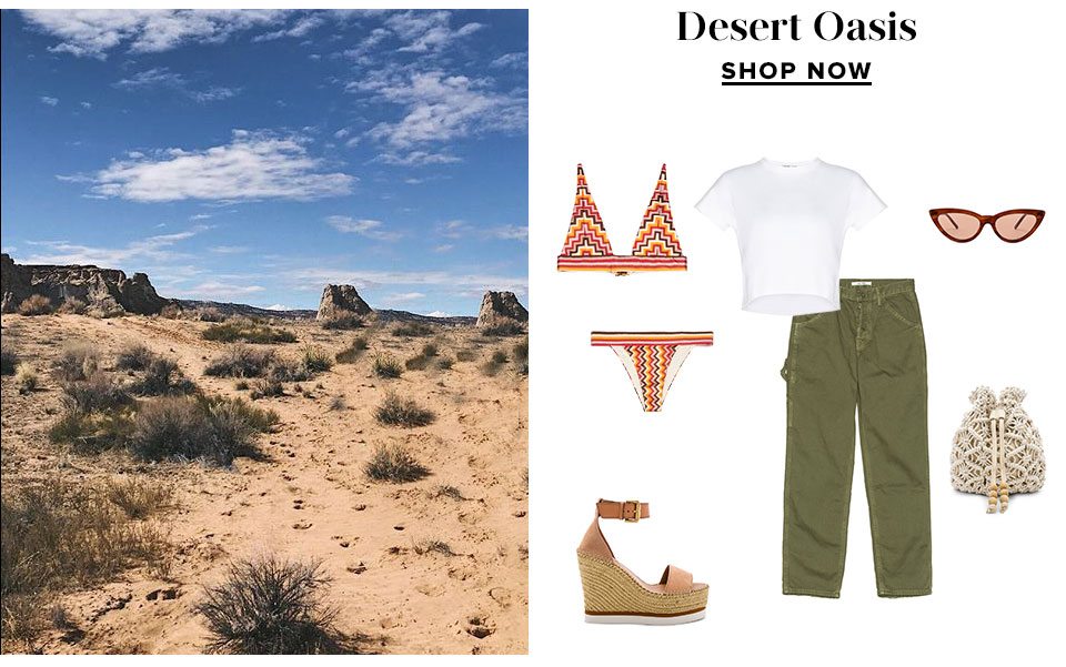 Desert Oasis. Shop Now