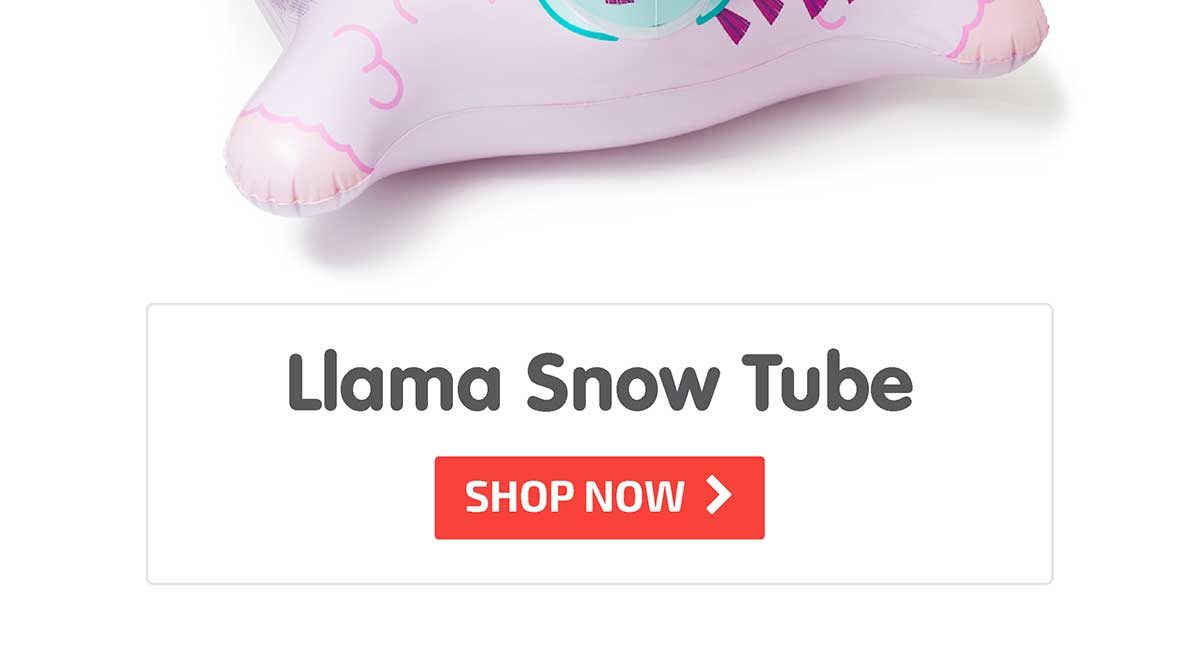 Llama Snow Tube - Shop Now
