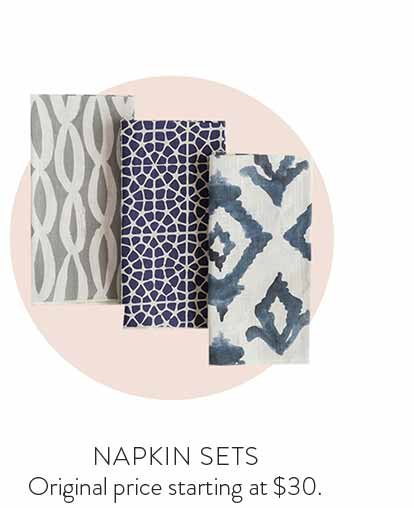 napkin sets