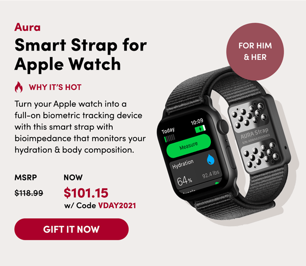 Smart Strap for Apple Watch | Gift It Now 