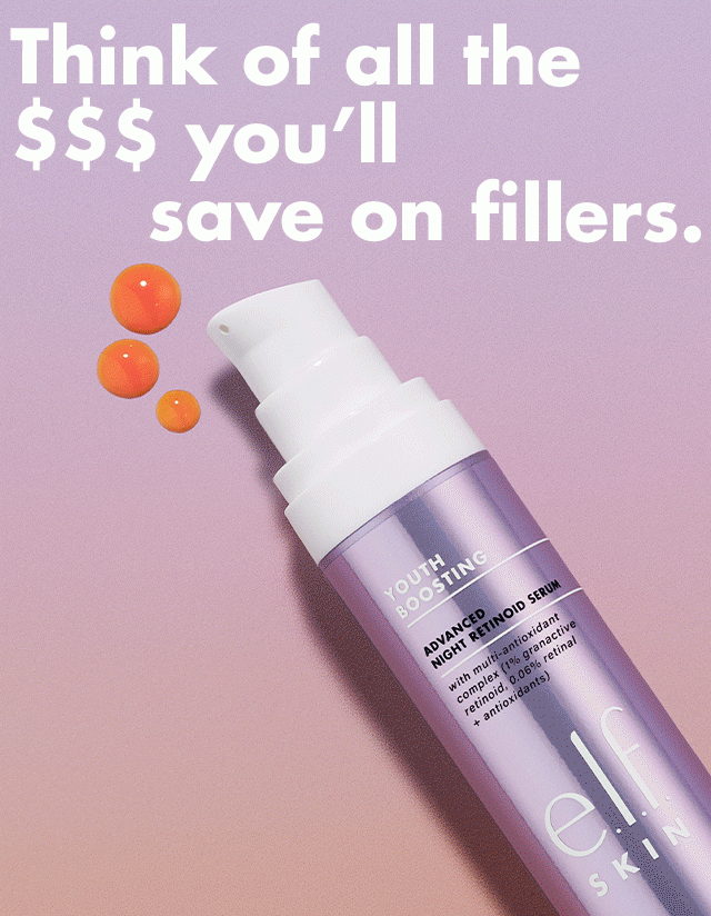 Think of all the $$$ you'll save on fillers.