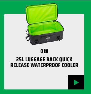 Ciro 25L Luggage Rack Quick Release Waterproof Cooler