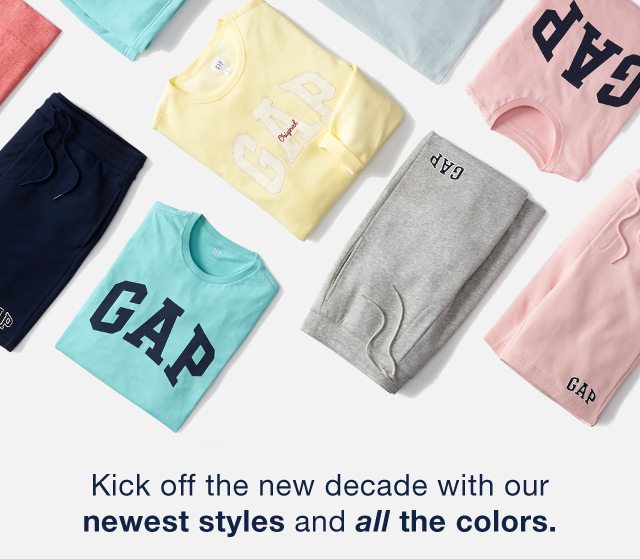 Kick off the new decade with our newest styles and all the colors.
