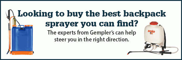 Looking to buy the best backpack sprayer you can find? The experts from Gempler’s can help steer you in the right direction. 