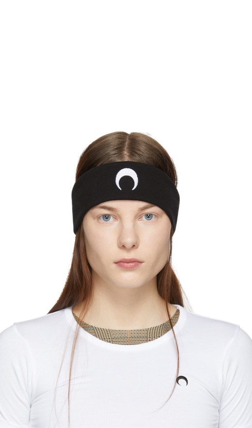 Marine Serre - Black Moon Headband