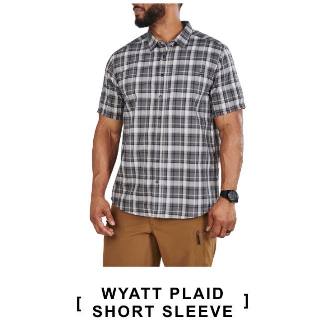 Wyatt Plaid Short Sleeve