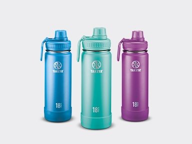 20% off Takeya water bottles*