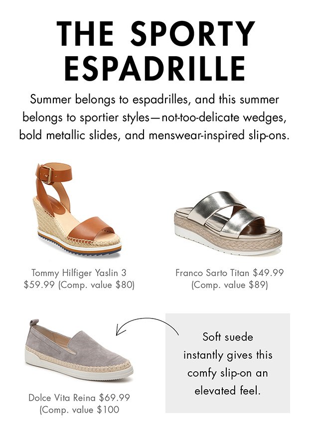 THE SPORTY ESPADRILLES