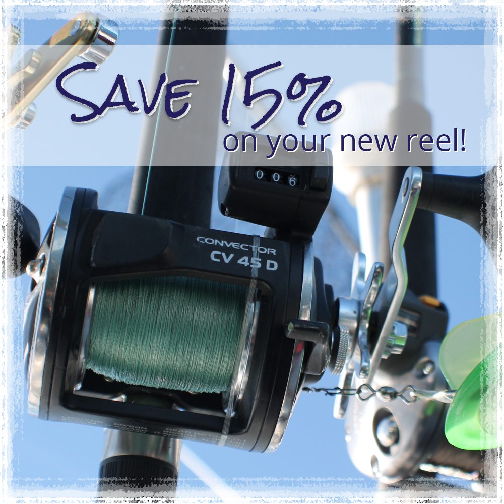 Save 15% on today's Reel purchase! 
