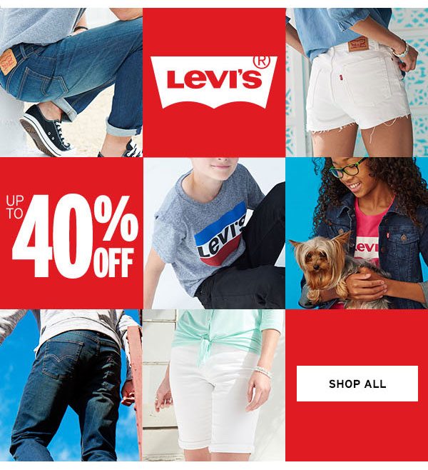 levi's 40 off