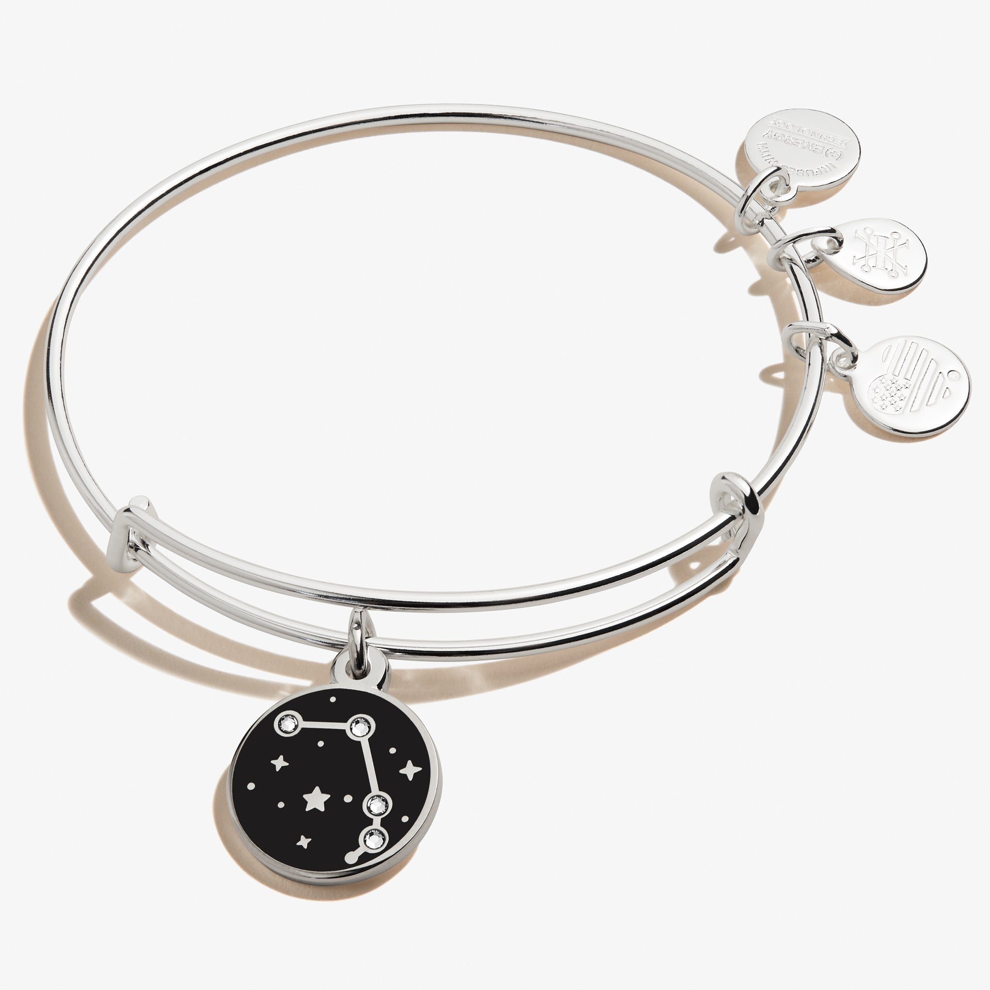 Aries Zodiac Charm Bangle, Color