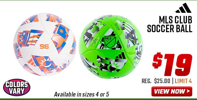 adidas MLS Club Soccer Ball