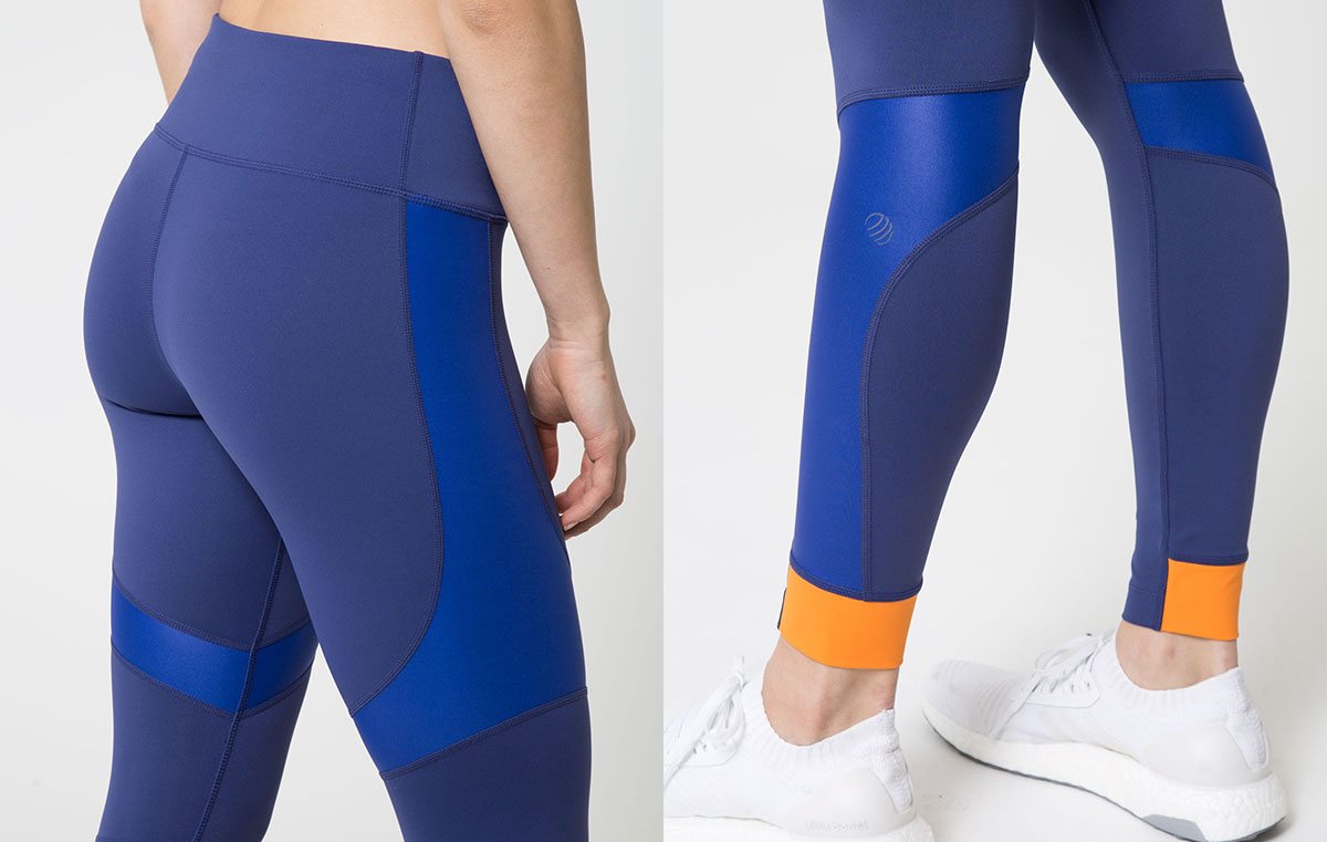 Runaway legging offers high-speed style and performance, 4-way stretch, moisture wicking fabric keeps you looking and feeling confident, no matter the activity.