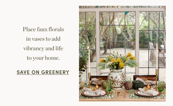 Save on Greenery