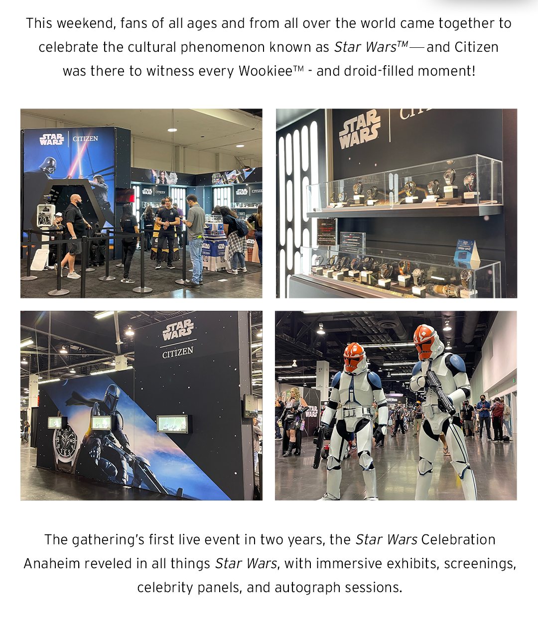 Star Wars x Citizen Booth