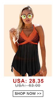 Asymmetric Hem Dot Print Halter Neck Swimdress and Panty 