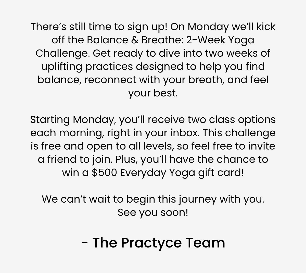 14 Day Free Challenge