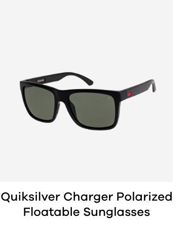 Quiksilver Charger Polarized Floatable Sunglasses