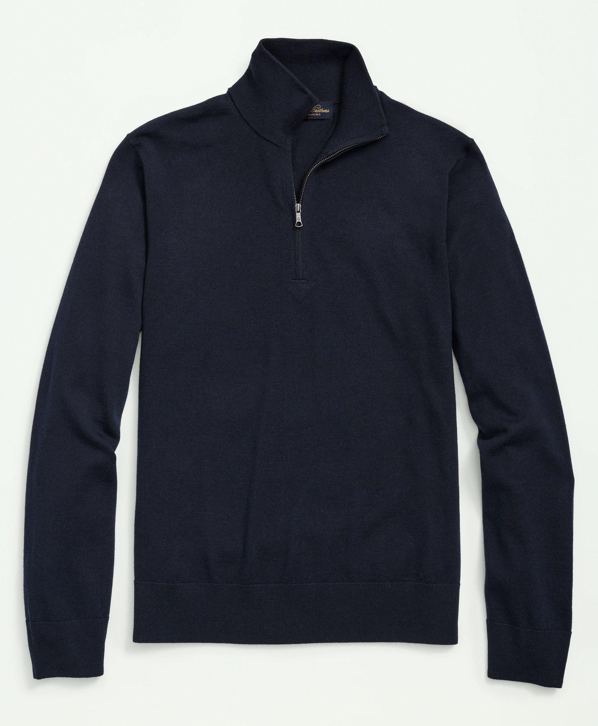 Ultimate Merino Wool Half-Zip Sweater