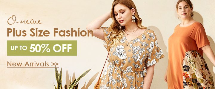 Women Plus Size Up To 50% OFF
