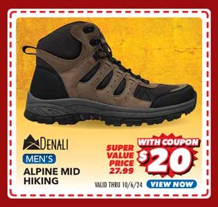 Denali Alpine Mid Men's Hiking Boots