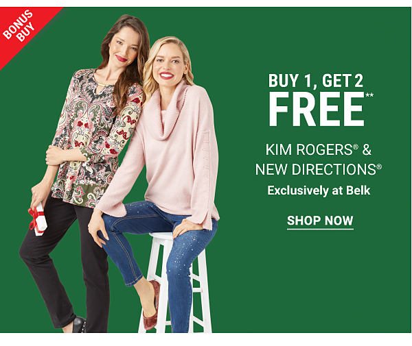 Buy 1, Get 2 FREE Kim Rogers & New Directions - Shop Now