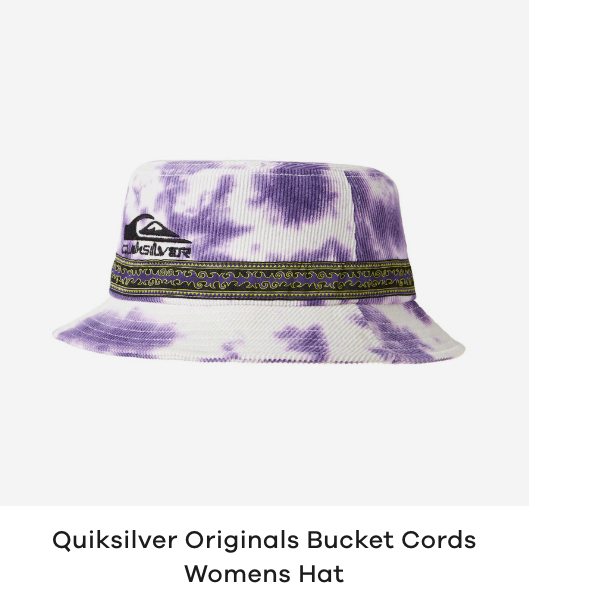 Quiksilver Originals Bucket Cords Womens Hat