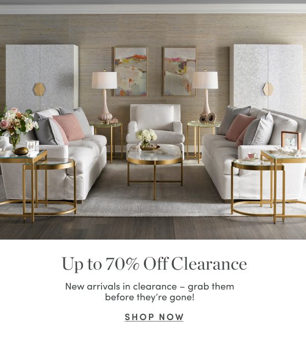 Up to 70 Percent Off Clearance