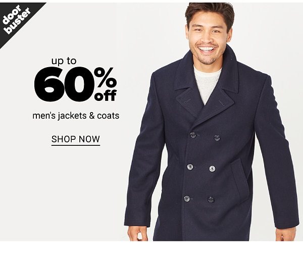 Up to 60% off Jackets & Coats - Shop Now