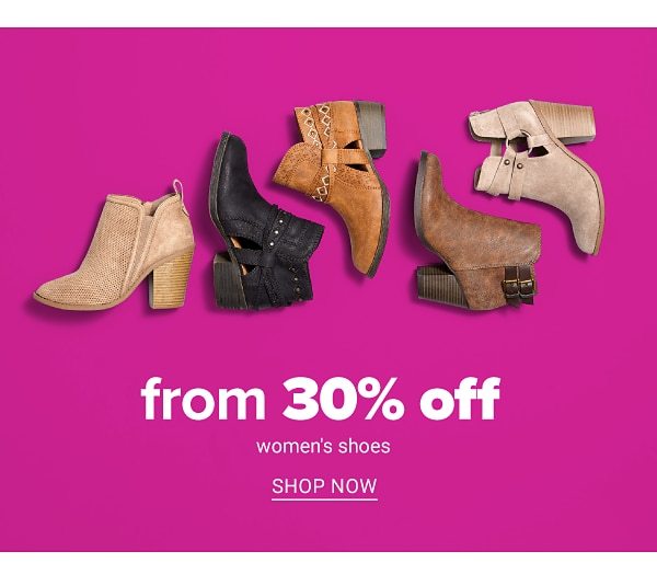 Up to 30% Off Women's Shoes - Shop Now