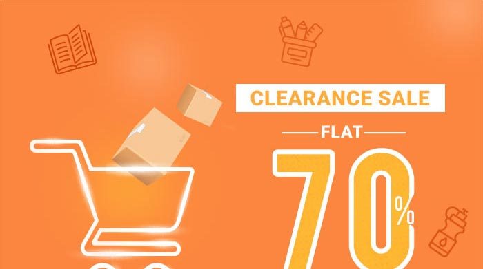 Clearance Sale FLAT 70% OFF*