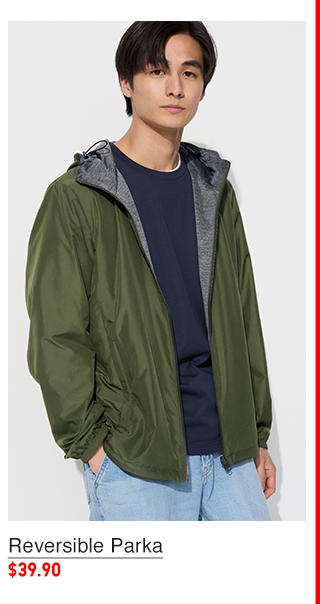 PDP4 - MEN REVERSIBLE PARKA