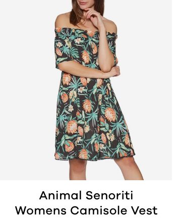 Animal Senoriti Womens Camisole Vest
